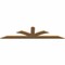 Ekena Millwork Richland Smooth Timber Gable Bracket, Western Red Cedar, 96"W x 24"H x 1 1/2"D x 5 1/2"F, 6/12 Pitch GBW096X24X0206RIC00SWR - alternate 2